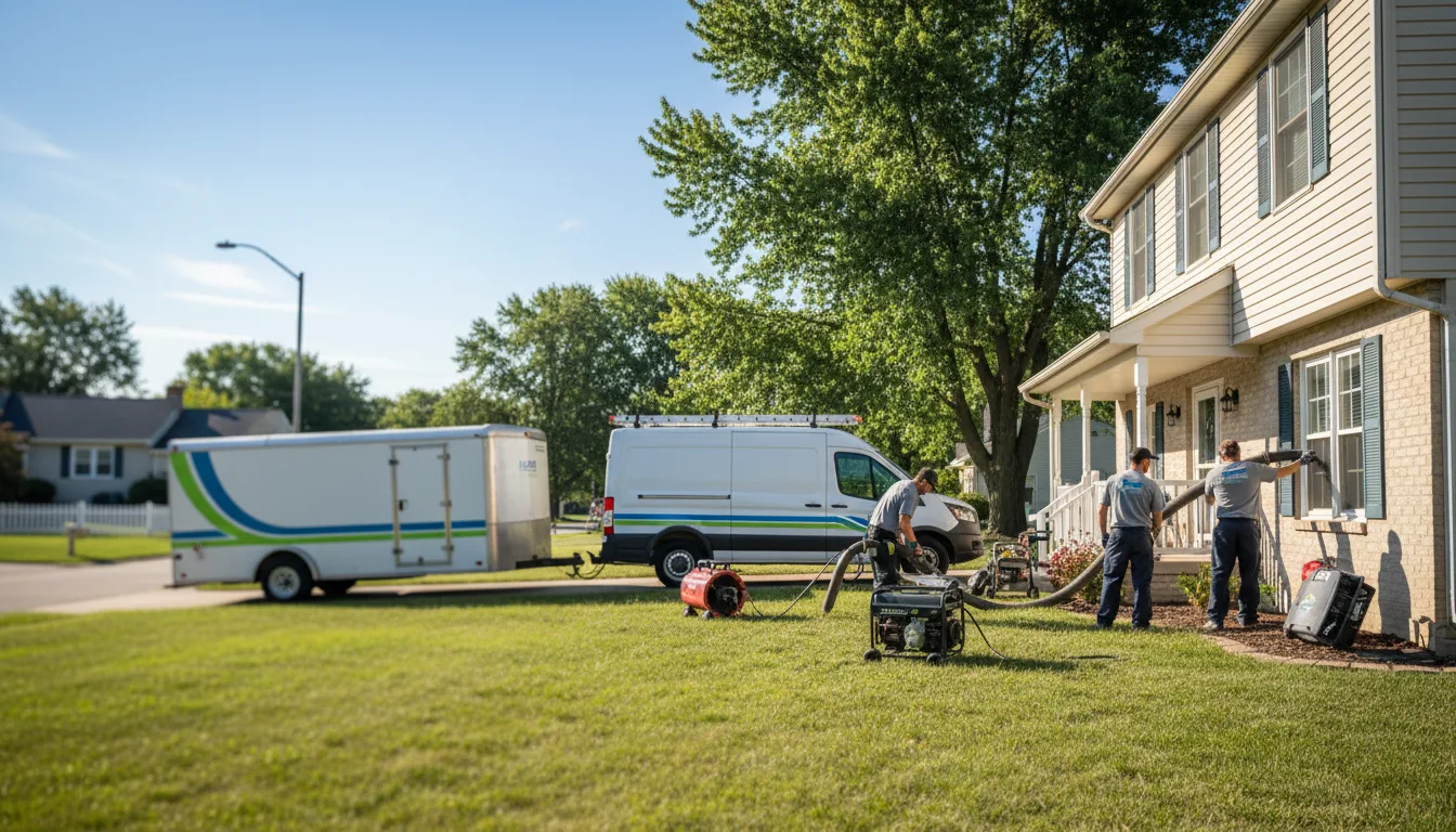 Flooded Basement Restoration And Cleanup With Repair in Hamlet, NC near me